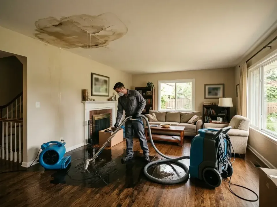 attic-pipe-burst-ceiling-drip-008 — frequently asked questions, Water Damage Restoration & Carpet Care in Ripon, CA